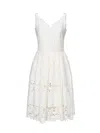 Dolce & Gabbana Floral Embroidered Cutout Midi-dress