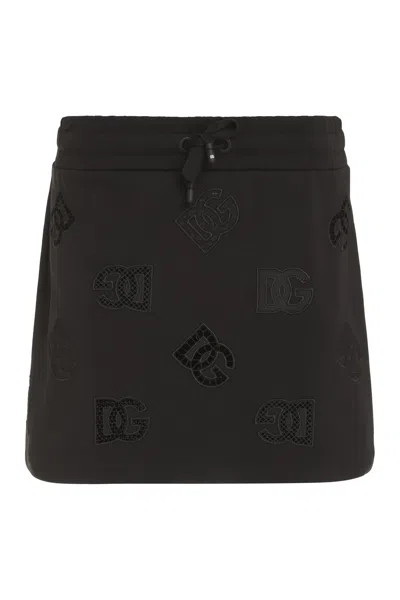 Dolce & Gabbana Sequin Embellished Mini Skirt In Multi