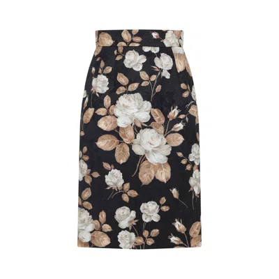 DOLCE & GABBANA DOLCE & GABBANA COTTON MINI SKIRT