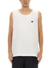 Dolce & Gabbana Cotton "over" Tank Top In White
