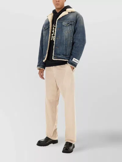 Dolce & Gabbana Cotton Pants Belt Loops