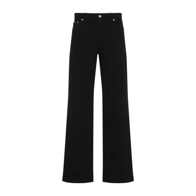 Dolce & Gabbana Cotton Pants For Women In Black