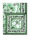 Dolce & Gabbana Kissenbezüge Aus Baumwolle (2er-set) In Green