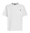 Dolce & Gabbana Cotton Piqué T-shirt With Contrasting Collar In White