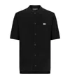 Dolce & Gabbana Dolce &amp; Gabbana Plaque Knitted Polo