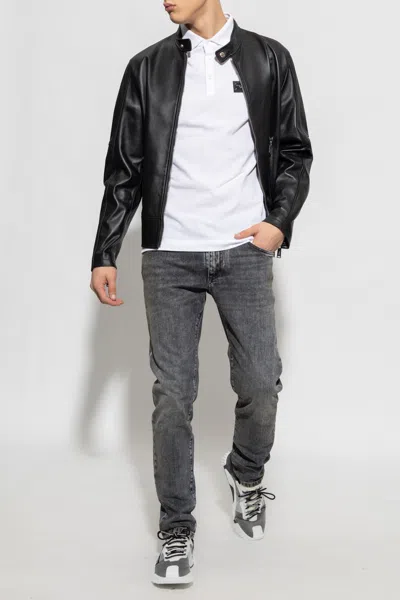 Dolce & Gabbana Cotton Polo Shirt In White