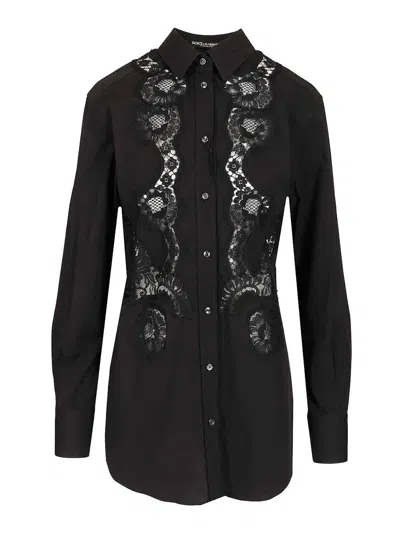 DOLCE & GABBANA COTTON POPLIN SHIRT