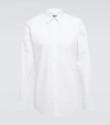 Dolce & Gabbana Stretch Cotton Martini-fit Shirt In Multicolor