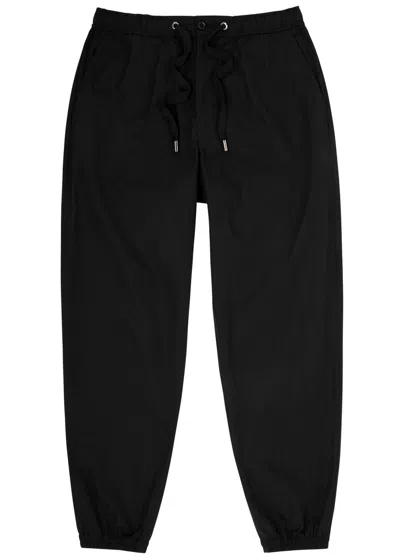 Dolce & Gabbana Cotton-poplin Sweatpants In Black