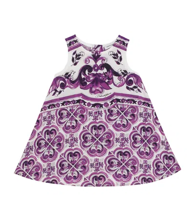Dolce & Gabbana Kids' Cotton Printed Dress