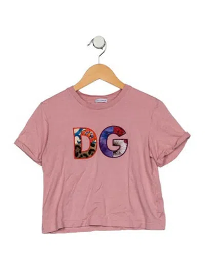 Pre-owned Dolce & Gabbana Kids' Cotton Printed Shirt In Pink