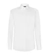 Dolce & Gabbana Slim Fit Long-sleeved Shirt In Stretch Cotton