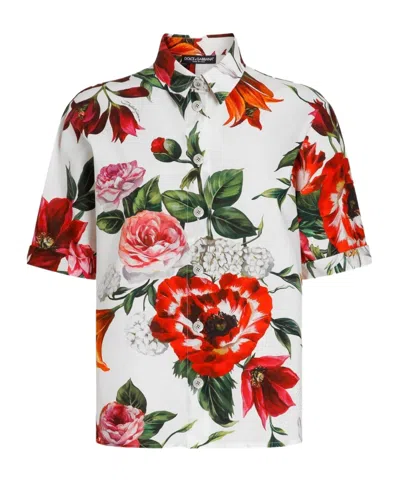 DOLCE & GABBANA COTTON SHIRT