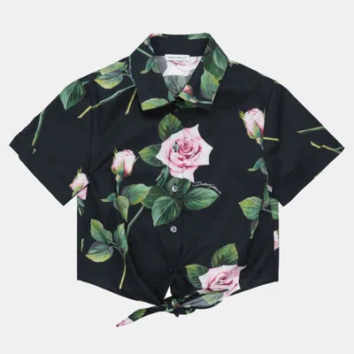 Pre-owned Dolce & Gabbana Cotton Shirt In Multicolor