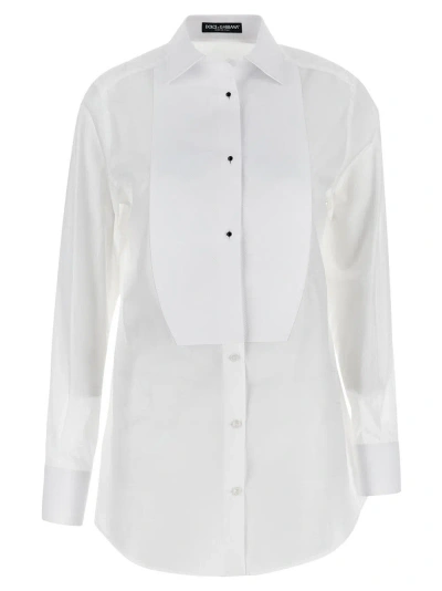 Dolce & Gabbana Cotton Shirt In White