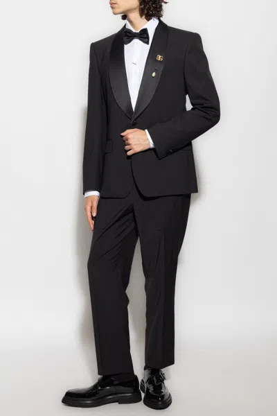 Dolce & Gabbana White Cotton Formal Dress Top Sicilia Shirt In Purple