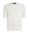 Dolce & Gabbana Cotton Short-sleeve Sweater In White