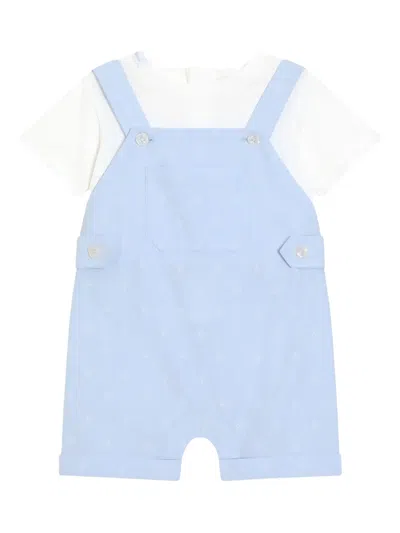 Dolce & Gabbana Babies' Cotton Shorties In Blue