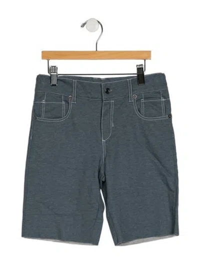 Pre-owned Dolce & Gabbana Kids' Cotton Shorts In Grey