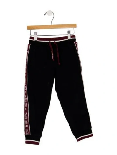Pre-owned Dolce & Gabbana Babies' Cotton Sweatpants In Black