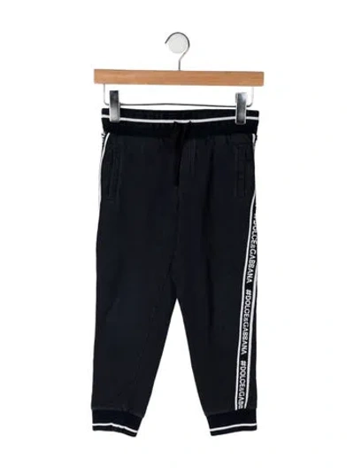 Pre-owned Dolce & Gabbana Kids' Cotton Sweatpants In Blue