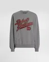 Dolce & Gabbana Jersey With Embroidery In Gray