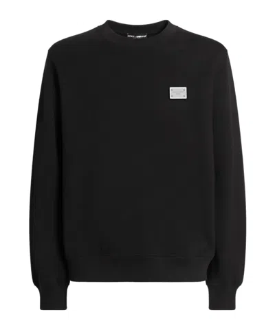DOLCE & GABBANA APPLIQUÉ SWEATSHIRT