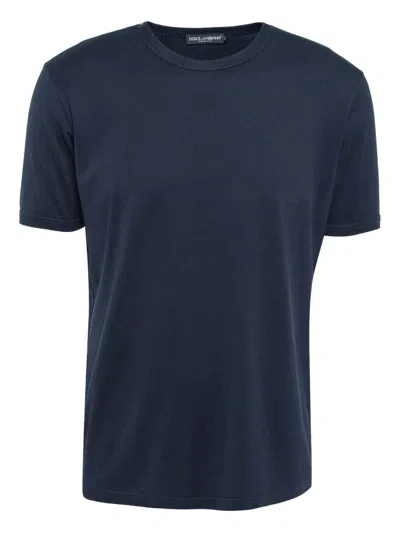 Pre-owned Dolce & Gabbana Cotton T-shirt In Blue