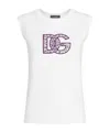 Dolce & Gabbana Women Logo Cotton T-shirt