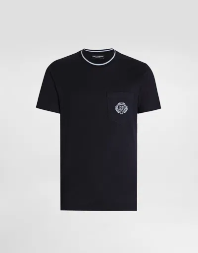 Dolce & Gabbana Cotton T-shirt In Black