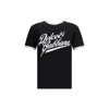 Dolce & Gabbana Round Neck T-shirt In Cotton In Black