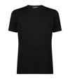 Dolce & Gabbana Dolce&gabbana Black T Shirt With Logo Embroidery