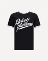 Dolce & Gabbana Round Neck T-shirt In Cotton In Black