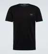 Dolce & Gabbana Cotton T-shirt In Black