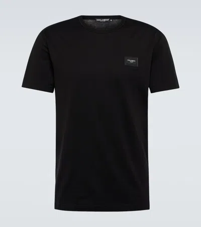 Dolce & Gabbana Cotton T-shirt In Black