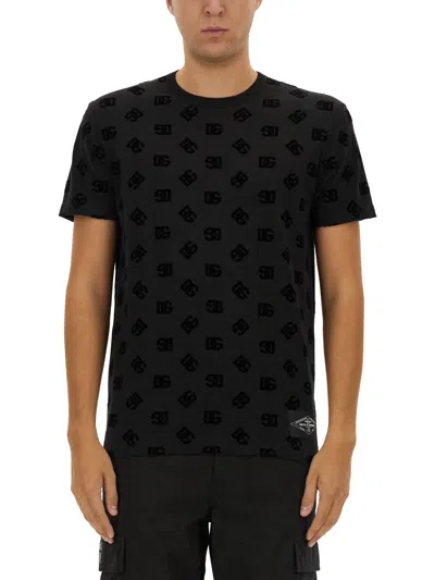 Dolce & Gabbana Cotton T-shirt In Black