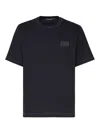 Dolce & Gabbana Men's Cotton Crew-neck T-shirt In Black