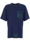 Dolce & Gabbana Men's Cotton Oversize T-shirt In Blue