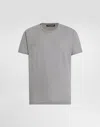 Dolce & Gabbana Cotton T-shirt In Gray