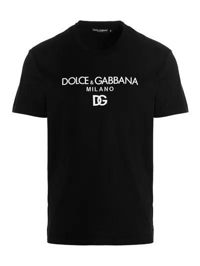 Dolce & Gabbana Black Cotton Clothing T-shirts And Polos