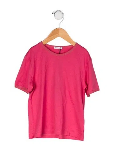 Pre-owned Dolce & Gabbana Babies' Cotton T Shirt In Pink