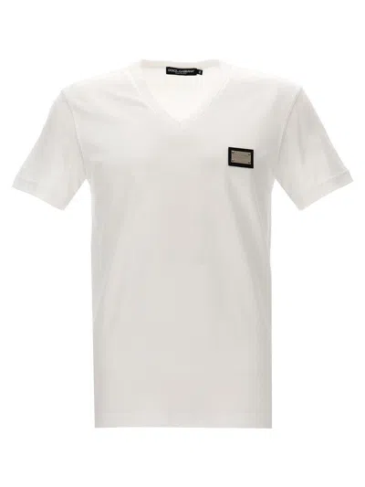 Dolce & Gabbana Logo T-shirt In White
