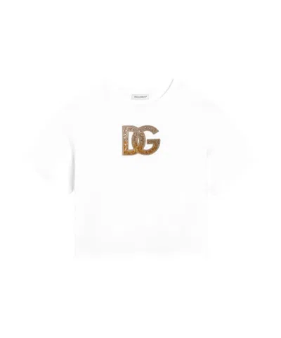 Dolce & Gabbana Cotton T-shirt In White