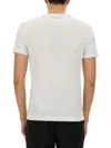 Dolce & Gabbana Cotton T-shirt With Crest Embellishment In White