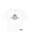 Dolce & Gabbana Optical White Cotton T-shirt In White