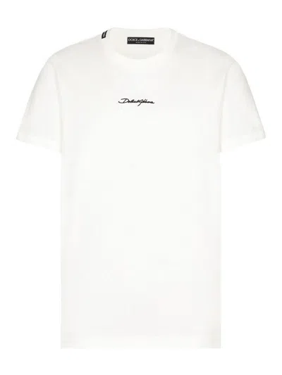 DOLCE & GABBANA CAMISETA - BLANCO