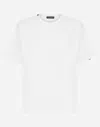 Dolce & Gabbana Cotton Crew-neck T-shirt In White