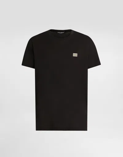 DOLCE & GABBANA COTTON T-SHIRT WITH TAG