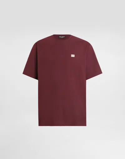 DOLCE & GABBANA COTTON T-SHIRT WITH TAG