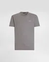Dolce & Gabbana Cotton T-shirt With Tag In Grey